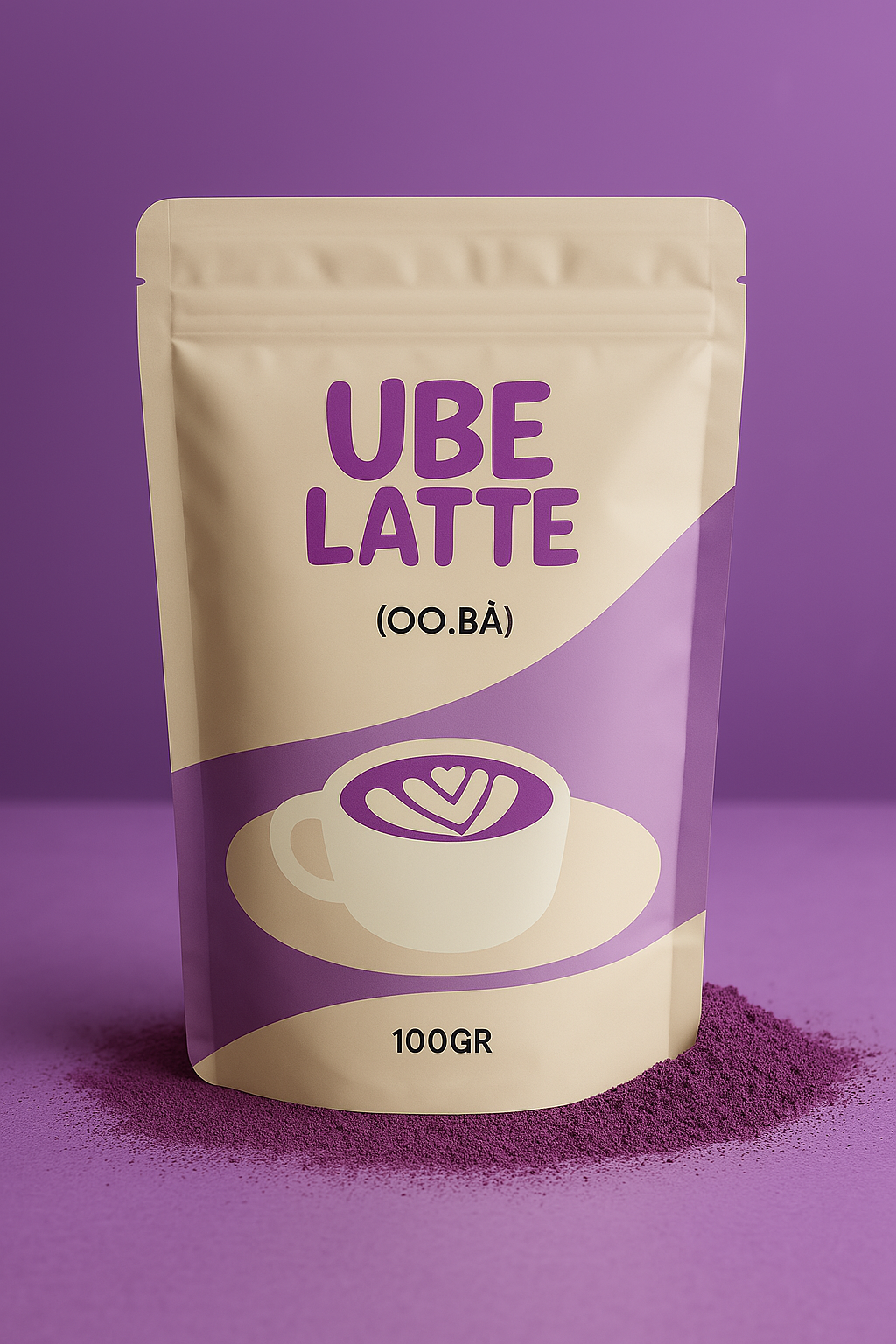 Poudre Ube Latte Bio