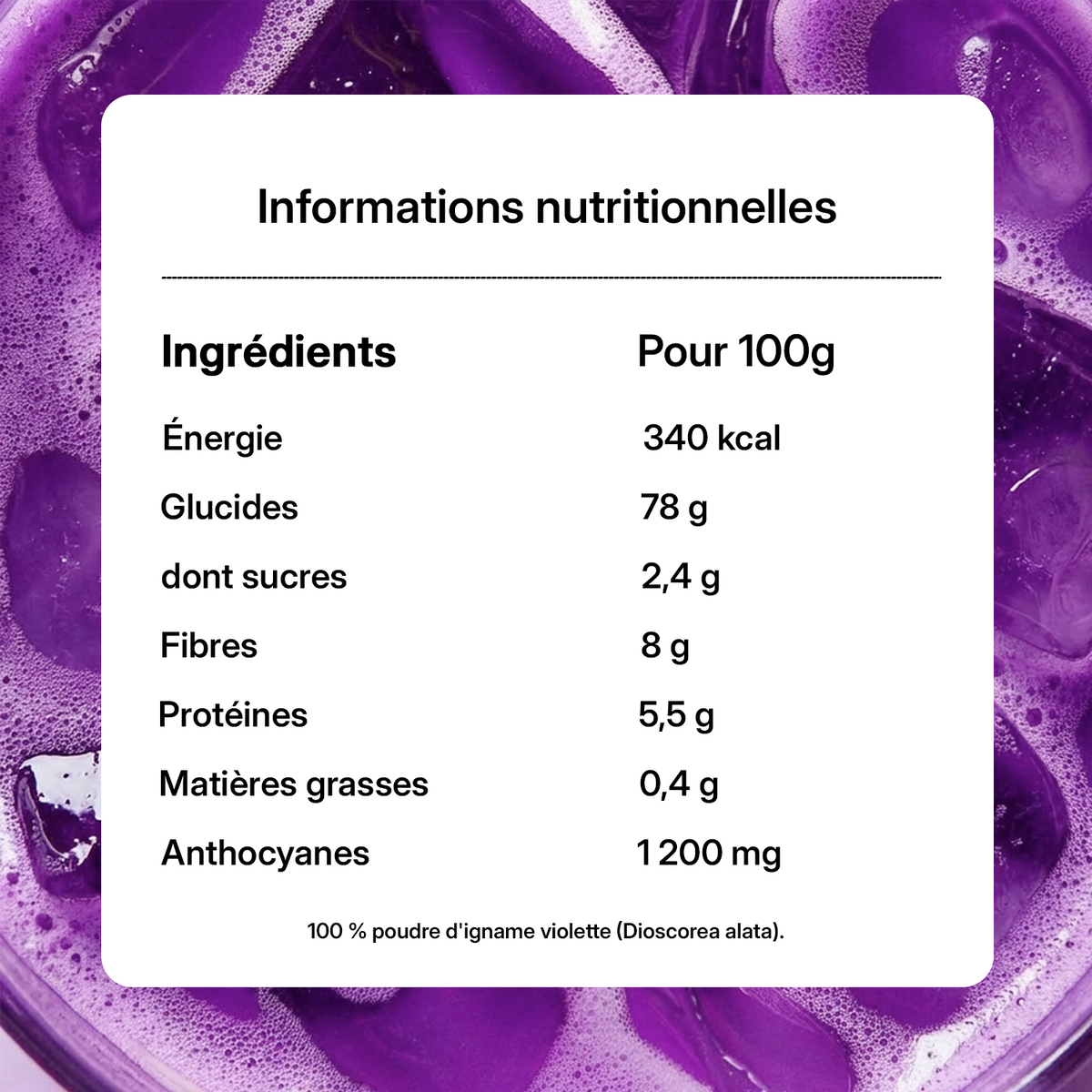 Polvo Ube Latte 100 g