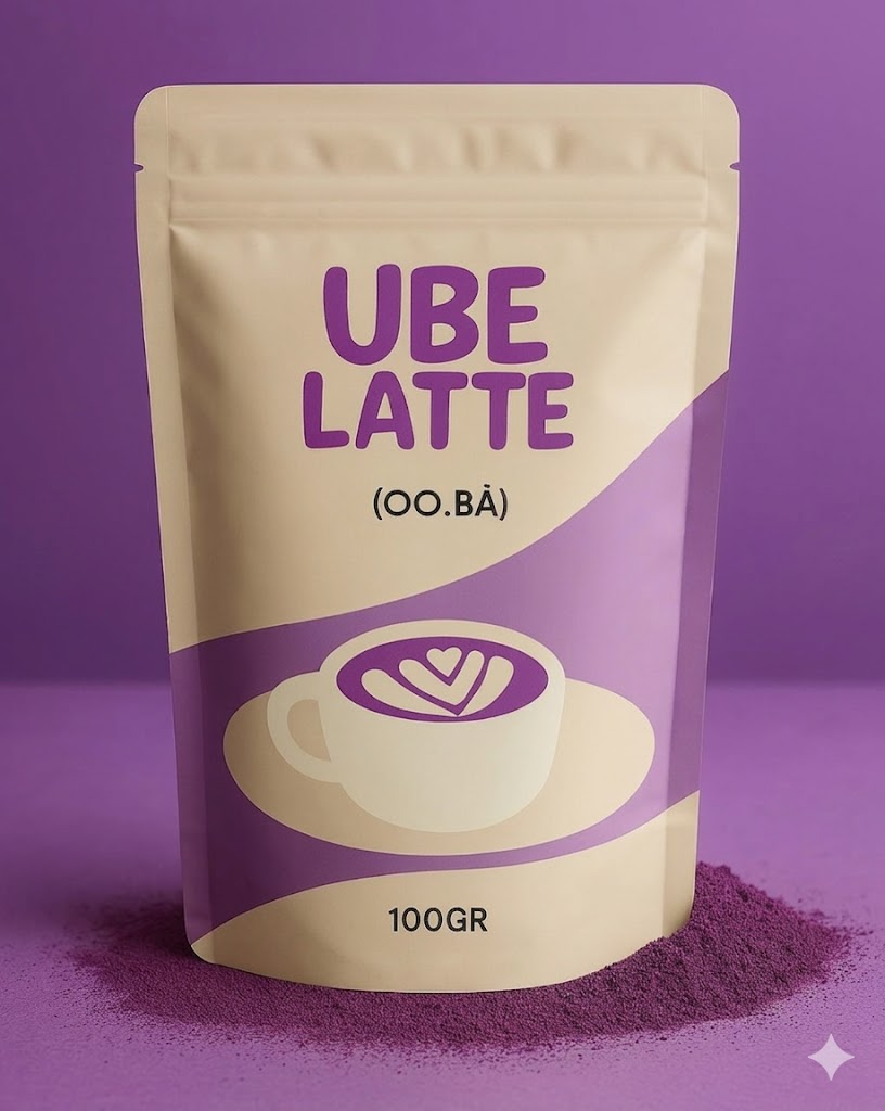Sachet Ube Latte 100g